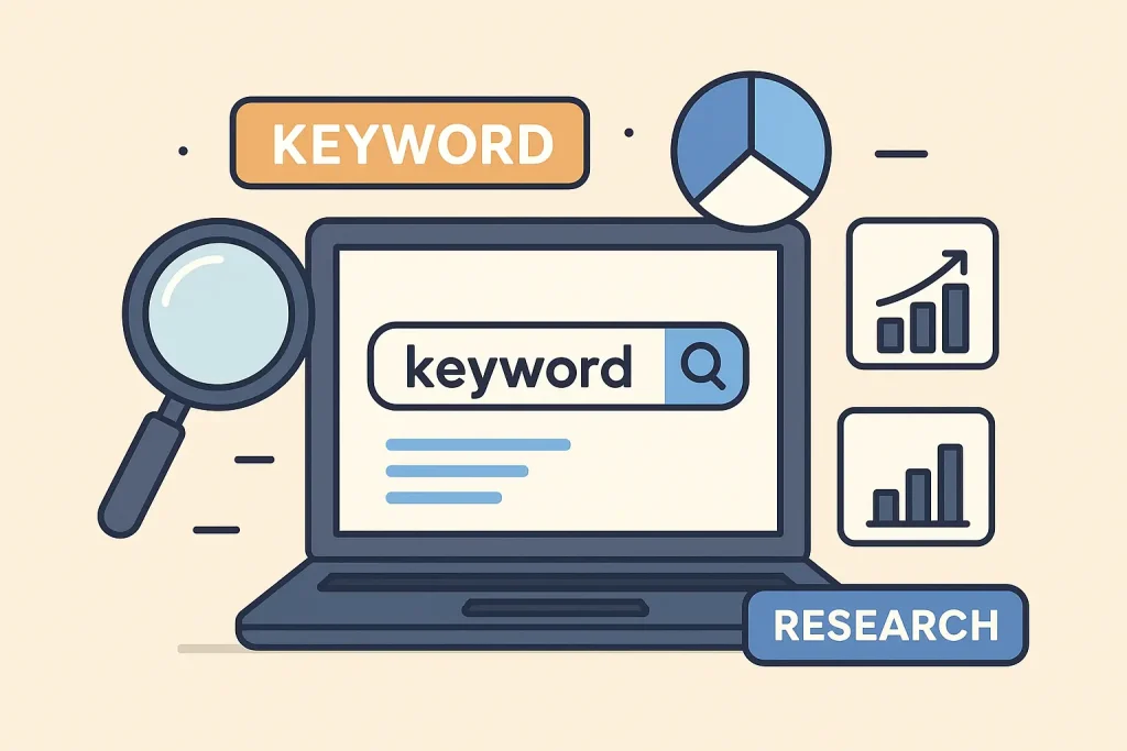 Professional keyword research service in the Philippines to identify high-volume, low-competition search terms